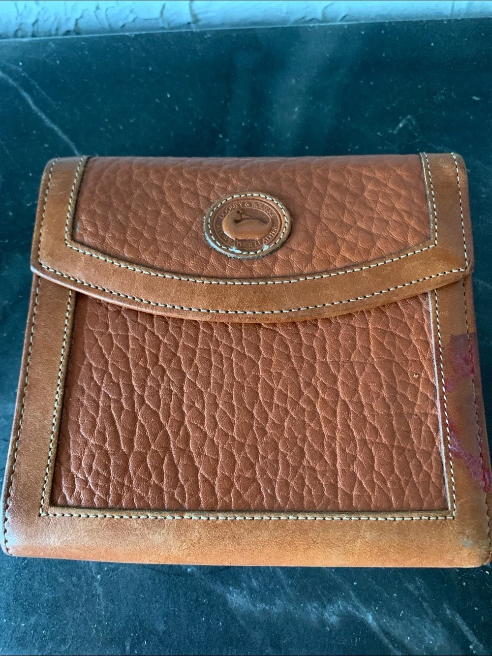 Dooney and Bourke Classic Brown Leather Wallet
